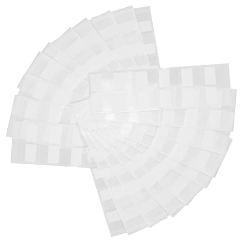 HOODANCOS 3 Haftnotizen Pads Hervorhebung Wiederverwendbar Dünn Selbstklebend Farbig Registerkarten Groß Tab Klebrig Klebestreifen Liste Etiketten Klein Transparent Pec von HOODANCOS