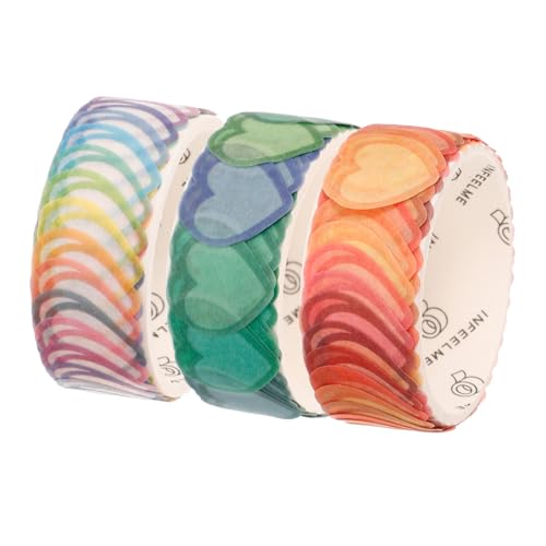 HOODANCOS 3 Rollen Aufkleber zum Basteln Notizbuch Band Selbstklebend klebrig Schrott für dekorative Klebebänder Mehrzweck-Washi-Tape Washi -Bänder Planer Tape Scrapbooking Washi Tape Papier HOODANCOS 3 Rollen Aufkleber zum Basteln Notizbuch Band Selbstklebend klebrig Schrott für dekorative Klebebänder Mehrzweck-Washi-Tape Washi -Bänder Planer Tape Scrapbooking Washi Tape Papier von HOODANCOS