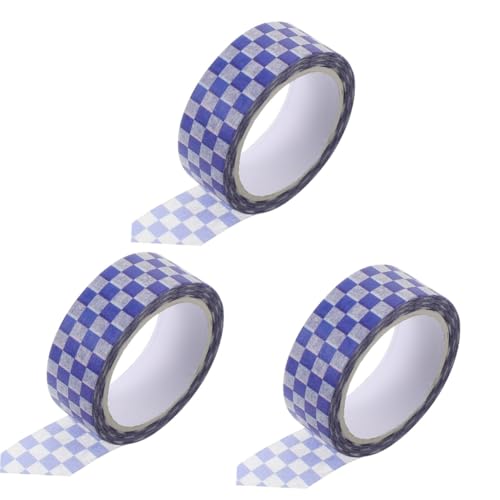 HOODANCOS 3 Rollen Dekoratives Washi Tape retro bunt dekoratives Klebeband zum Basteln Kunsthandwerk Gemustertes Band Druckband Washi-Tape-Aufkleber Scrapbooking-Klebeband Flüsterpapier HOODANCOS 3 Rollen Dekoratives Washi Tape retro bunt dekoratives Klebeband zum Basteln Kunsthandwerk Gemustertes Band Druckband Washi-Tape-Aufkleber Scrapbooking-Klebeband Flüsterpapier von HOODANCOS