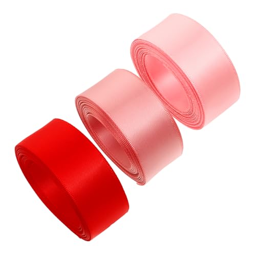 HOODANCOS 3 Rollen Ribbon Hair Accessoires Packband DIY-Bastelband Band für Geschenkverpackung Verpackungsband für Partyverpackungsband Festival-Packgurt Band umwickeln Polyester HOODANCOS 3 Rollen Ribbon Hair Accessoires Packband DIY-Bastelband Band für Geschenkverpackung Verpackungsband für Partyverpackungsband Festival-Packgurt Band umwickeln Polyester von HOODANCOS