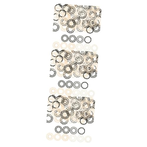 HOODANCOS 3 Sätze Geprägtes Hohlpapier Scrapbooking -vorräte Schrott Sammelalbum Vintage-scrapbooking Hochzeitseinklebebuchpapier Süßes Scrapbook-zubehör 40 Blätter * 3 von HOODANCOS