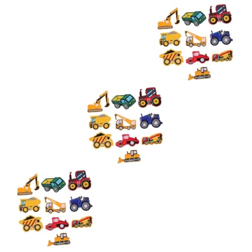 HOODANCOS 3 Sätze Patches Nähen Stickereiflecken Aufnäher Für Kinderkleidung Jacken-patches Applikation Aufnähen Dekorative Nähflecken Patch Aufnähen Taschenapplikation Stoff 10 Stück * 3 von HOODANCOS