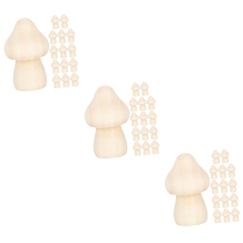 HOODANCOS 3 Sätze Pilz-ornament Aus Holz Handwerk Szene Hütte Party Pilze Pilzverzierung Diy Liefert Diy Zubehör Schreibtischdekorationen Holzpilz Zum Malen Hölzern Khaki 15 Stück * 3 HOODANCOS 3 Sätze Pilz-ornament Aus Holz Handwerk Szene Hütte Party Pilze Pilzverzierung Diy Liefert Diy Zubehör Schreibtischdekorationen Holzpilz Zum Malen Hölzern Khaki 15 Stück * 3 von HOODANCOS