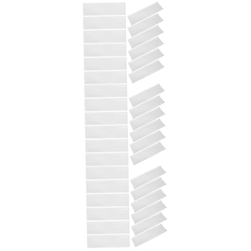 HOODANCOS 3 Sätze Plastikkartenhalter Klebehülle Für Aktenregister Ordnerhalter Für Aktenordner Index Dokumentenetikettenhülle Klebelaschenhalter Pvc Transparent 20 Stück * 3 von HOODANCOS
