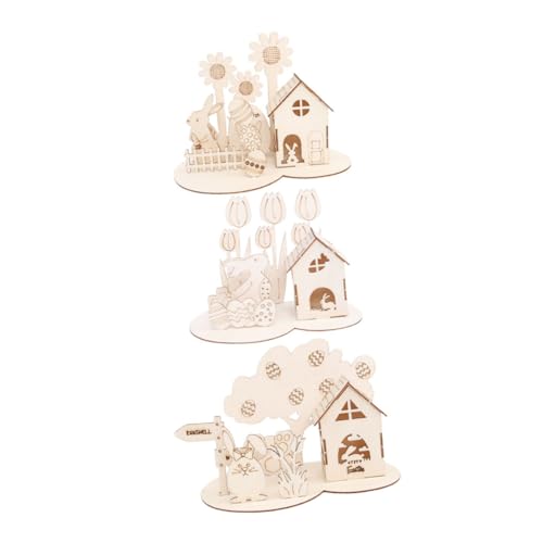 HOODANCOS 3 Sätze Teiliges DIY Holzpuzzle Frühlings-Thema Kinderfreundliches Holzspielzeug mit Glatten Kanten Sicher und Spielerisch für Jugendliche und Erwachsene als Frühlings Geschenkidee HOODANCOS 3 Sätze Teiliges DIY Holzpuzzle Frühlings-Thema Kinderfreundliches Holzspielzeug mit Glatten Kanten Sicher und Spielerisch für Jugendliche und Erwachsene als Frühlings Geschenkidee von HOODANCOS