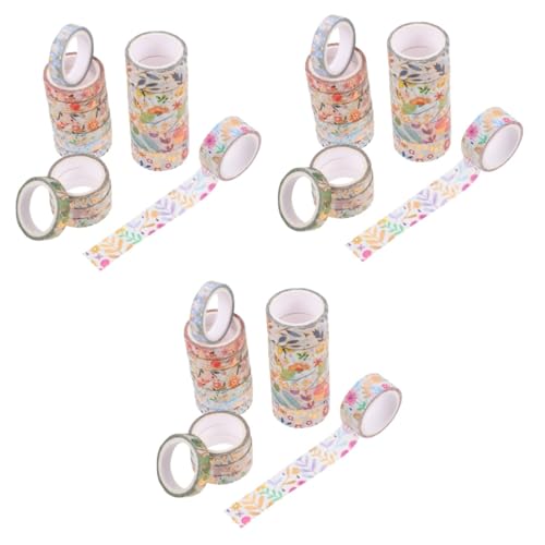 HOODANCOS 3 Sätze Washi Tape Dekoratives Klebeband Mit Hot Stamping Für Scrapbooking Und Diy Projekte Für Bastelenthusiasten 18 Rollen * 3 HOODANCOS 3 Sätze Washi Tape Dekoratives Klebeband Mit Hot Stamping Für Scrapbooking Und Diy Projekte Für Bastelenthusiasten 18 Rollen * 3 von HOODANCOS