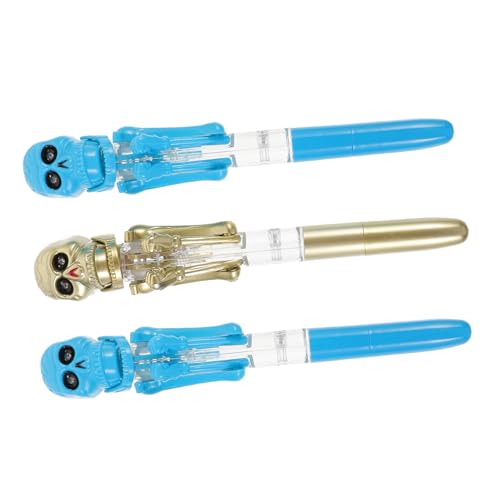 HOODANCOS 3 Stück Halloween Kugelschreiber Kreative Kürbis und Schädel Designs Zufällige für Partys Bastelarbeiten Schreibutensil für Studenten Zufällige Farbe Zufällige Farbe HOODANCOS 3 Stück Halloween Kugelschreiber Kreative Kürbis und Schädel Designs Zufällige für Partys Bastelarbeiten Schreibutensil für Studenten Zufällige Farbe Zufällige Farbe von HOODANCOS