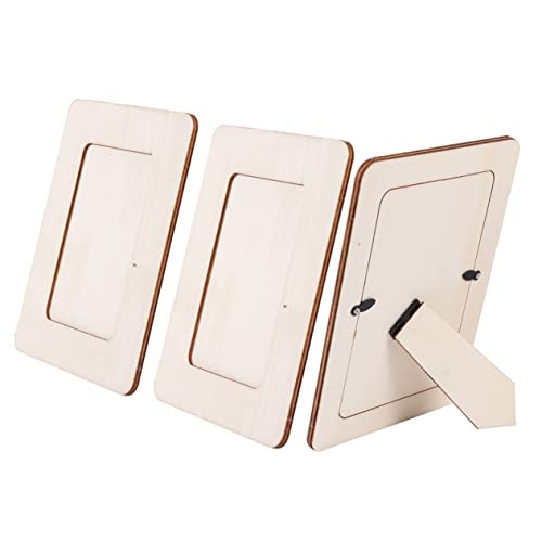 HOODANCOS 3 Stück Holz Bilderrahmen für Diy Malrahmen Naturholz für Kunstprojekte Zeichnungen und Bastelarbeiten Leicht und Tragbar Zuhause Schule und Kindergarten HOODANCOS 3 Stück Holz Bilderrahmen für Diy Malrahmen Naturholz für Kunstprojekte Zeichnungen und Bastelarbeiten Leicht und Tragbar Zuhause Schule und Kindergarten von HOODANCOS