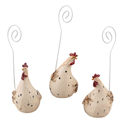 HOODANCOS 3 Stück Kreative Hühner Resin Memo und Visitenkartenhalter Desktop Deko für Büro und Zuhause Robustes Design als für Schreibtisch und Partyveranstaltungen HOODANCOS 3 Stück Kreative Hühner Resin Memo und Visitenkartenhalter Desktop Deko für Büro und Zuhause Robustes Design als für Schreibtisch und Partyveranstaltungen von HOODANCOS
