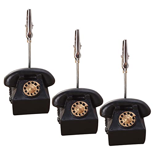HOODANCOS 3 Stück Nachrichtenordner klebrig Visitenkartenständer Brieftasche für Kartenhalter Ort elegant Display-Clip-Halter kompakter Kartenclip Foto-Memo-Halter Harz Black HOODANCOS 3 Stück Nachrichtenordner klebrig Visitenkartenständer Brieftasche für Kartenhalter Ort elegant Display-Clip-Halter kompakter Kartenclip Foto-Memo-Halter Harz Black von HOODANCOS