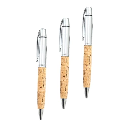 HOODANCOS 3 Stück Simulierter Holzstift Kugelschreiber Schreibwaren Stifte Hausbedarf Bezaubernder Schreibstift Multifunktionaler Schreibstift Geschäftsleiter Schreibstift Drücken Pu HOODANCOS 3 Stück Simulierter Holzstift Kugelschreiber Schreibwaren Stifte Hausbedarf Bezaubernder Schreibstift Multifunktionaler Schreibstift Geschäftsleiter Schreibstift Drücken Pu von HOODANCOS