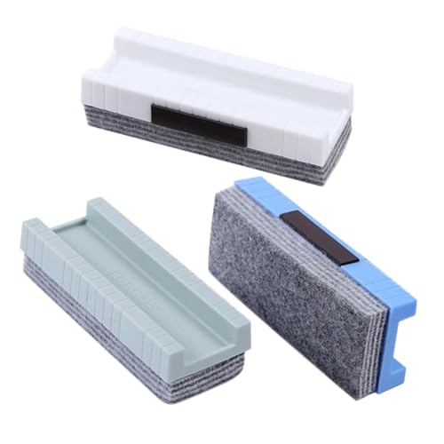 HOODANCOS 3 Stück Teiliges Whiteboard Radiergummi mit Filzrücken und Nut Vielseitig für Tafel Whiteboard Acryl und Glas für Lehrer Schule Büro HOODANCOS 3 Stück Teiliges Whiteboard Radiergummi mit Filzrücken und Nut Vielseitig für Tafel Whiteboard Acryl und Glas für Lehrer Schule Büro von HOODANCOS