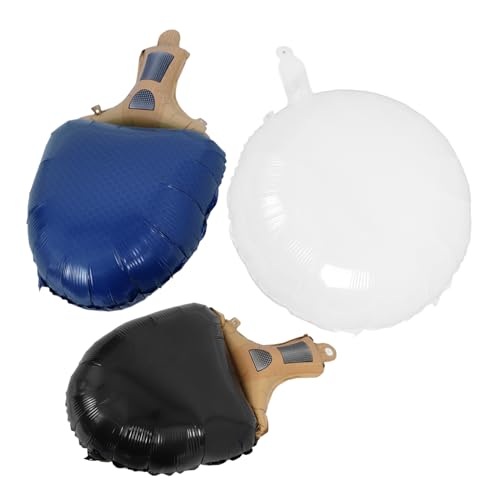 HOODANCOS 3 Stück Tischtennisschläger-ballon Tischtennis Ballons Sportfolienballon Aufblasbares Tischtennis Partygeschenke Für Tennis Aluminiumfolie HOODANCOS 3 Stück Tischtennisschläger-ballon Tischtennis Ballons Sportfolienballon Aufblasbares Tischtennis Partygeschenke Für Tennis Aluminiumfolie von HOODANCOS