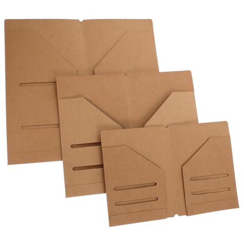HOODANCOS 3 Stück Veranstalter Aktentasche Kartensortierer Kartenorganisatorhalter Quittungshalter-organisator Quittungsspeicher Kraft-ordner Kartenhüllenhalter Kraftpapier Khaki HOODANCOS 3 Stück Veranstalter Aktentasche Kartensortierer Kartenorganisatorhalter Quittungshalter-organisator Quittungsspeicher Kraft-ordner Kartenhüllenhalter Kraftpapier Khaki von HOODANCOS