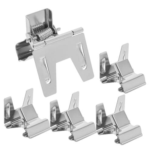 HOODANCOS 30 Stück Etikettenklammern Aus Metall Etikettenklammern Aus Metall Schilderhalter Für Supermärkte Präsentationsklammern Etikettenklammern Etikettenhalter HOODANCOS 30 Stück Etikettenklammern Aus Metall Etikettenklammern Aus Metall Schilderhalter Für Supermärkte Präsentationsklammern Etikettenklammern Etikettenhalter von HOODANCOS