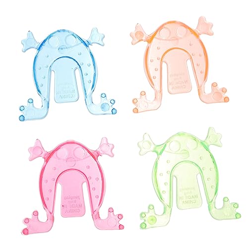 HOODANCOS 30 Stück Sprungfrösche aus Kunststoff Lustige Kinderspielzeuge für Partys Mitbringsel für Jungen und Mädchen Zufällige Farben für Kindergeburtstage Zufällige Farbe Zufällige Farbe von HOODANCOS
