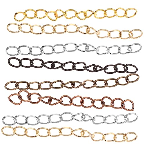 HOODANCOS 300Stücke Verlängerungsketten für Armbänder Lange Kettenverlängerungen Robustem DIY Schmuckherstellung und Projekte HOODANCOS 300Stücke Verlängerungsketten für Armbänder Lange Kettenverlängerungen Robustem DIY Schmuckherstellung und Projekte von HOODANCOS