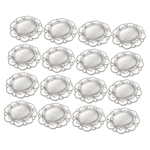 HOODANCOS 30Stücke DIY Brosche Basis Retro Stil Leere Lünette Trays mit Glaskuppeln für Kreative Bastelprojekte für und Schmuckherstellung HOODANCOS 30Stücke DIY Brosche Basis Retro Stil Leere Lünette Trays mit Glaskuppeln für Kreative Bastelprojekte für und Schmuckherstellung von HOODANCOS