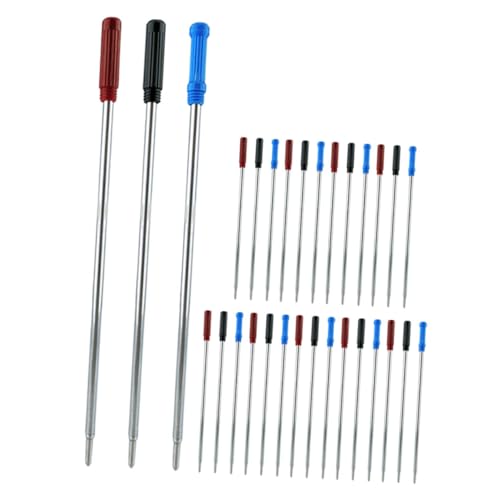 HOODANCOS 30pcs Universal Metal-kugelschreiber-nachfüllungen Nicht-mudge Ersatz Nachfüllungen Reibungsloses Schreiben Nachfüllungen Für Büroschule Und Kunst HOODANCOS 30pcs Universal Metal-kugelschreiber-nachfüllungen Nicht-mudge Ersatz Nachfüllungen Reibungsloses Schreiben Nachfüllungen Für Büroschule Und Kunst von HOODANCOS