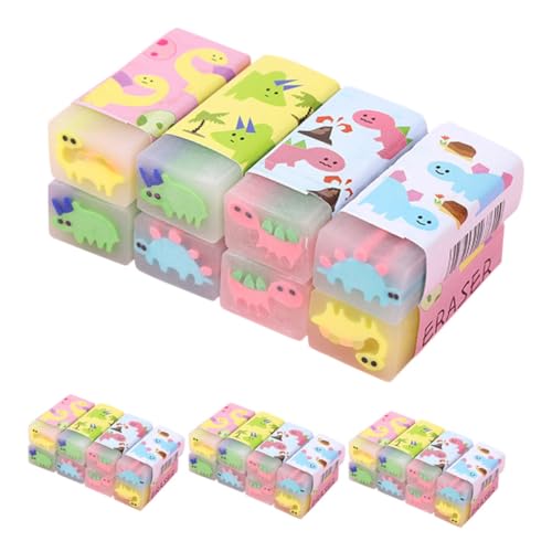 HOODANCOS 32pcs Mini Dinosauriergummi Für Schüler Niedliche Und Lustige Briefpapier Für Kinder Tragbare Tierrotler Für Mädchen Kawaii Eraser Für Stifte HOODANCOS 32pcs Mini Dinosauriergummi Für Schüler Niedliche Und Lustige Briefpapier Für Kinder Tragbare Tierrotler Für Mädchen Kawaii Eraser Für Stifte von HOODANCOS