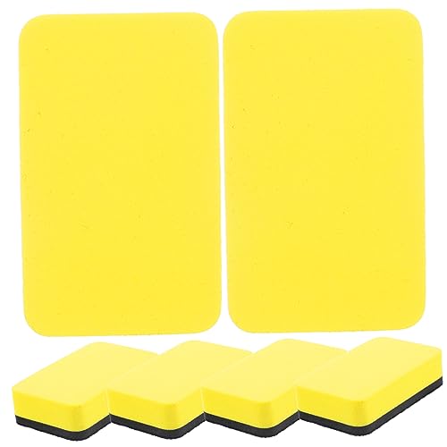 HOODANCOS 36 Stück Teiliges Whiteboard Radierer Wiederverwendbare Tafellöscher für Büro und Klassenzimmer Ergonomisches Design Leicht und Waschbar Zubehör für Schreibtafeln und von HOODANCOS