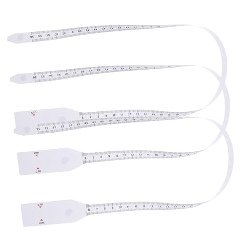 HOODANCOS 3Stücke Maßband Aufrollbares Maßband Flexibles und Tragbares Körpermaßband für Präzise Messungen für Handwerk und DIY Projekte von HOODANCOS