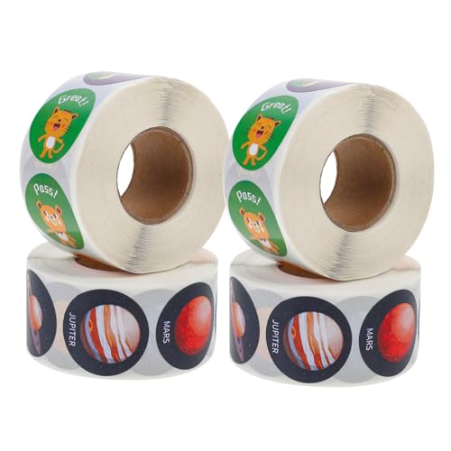 HOODANCOS 4 Rollen Belohnungsaufkleber für funkelnd Kinderaufkleber Cartoon motivierend Belohnen aufkleber Hausaufgaben-Incentive- Preisaufkleber aufkleber Papier HOODANCOS 4 Rollen Belohnungsaufkleber für funkelnd Kinderaufkleber Cartoon motivierend Belohnen aufkleber Hausaufgaben-Incentive- Preisaufkleber aufkleber Papier von HOODANCOS