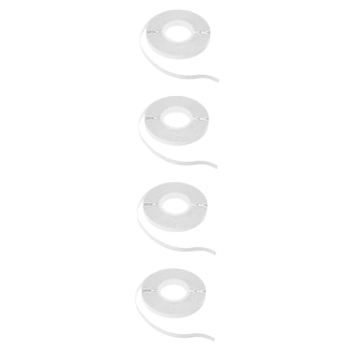HOODANCOS 4 Rollen Wasserlösliches Doppelseitiges Klebeband Textilklebeband für Temporäre Fixierung für DIY Nähprojekte Einfach Zuschneidbar Robust und Vielseitig Einsetzbar für Stoffe HOODANCOS 4 Rollen Wasserlösliches Doppelseitiges Klebeband Textilklebeband für Temporäre Fixierung für DIY Nähprojekte Einfach Zuschneidbar Robust und Vielseitig Einsetzbar für Stoffe von HOODANCOS