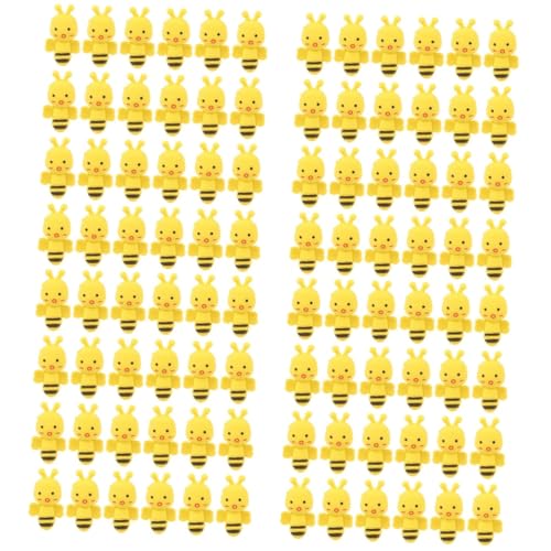 HOODANCOS 4 Sätze Bienen Radiergummi Radiergummis Für Tier Radiergummis Schulbedarf Süßes Schulanfangsmaterial Klassenzimmerpreise Cooler Radiergummi 48 Stück * 4 von HOODANCOS