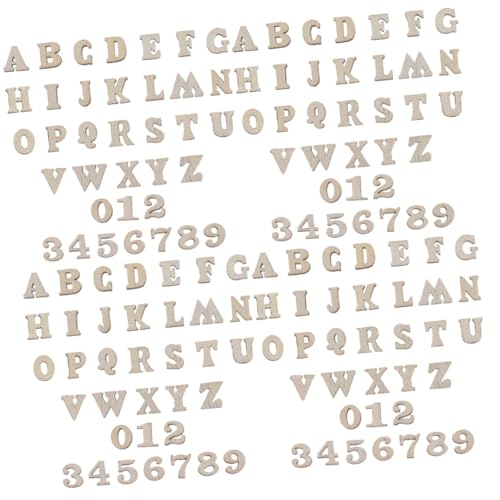 HOODANCOS 4 Sätze Holzfarbe Alphanumerisch Handwerk Hausnummern Klein Bastelbriefe Ziffern Ausschnitte Buchstaben Des Alphabets Etikett Kind Led Groß Dekoration Wald 204 Stück * 4 HOODANCOS 4 Sätze Holzfarbe Alphanumerisch Handwerk Hausnummern Klein Bastelbriefe Ziffern Ausschnitte Buchstaben Des Alphabets Etikett Kind Led Groß Dekoration Wald 204 Stück * 4 von HOODANCOS