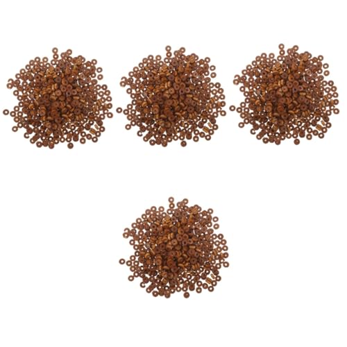 HOODANCOS 4 Sätze Holzperlen Klein Bunt Perlen Armband Halskette Perlen Für Schmuckherstellungsset Perlen Zum Basteln Schmuck Diy Perlen Perle Für Armbänder Hölzern Kaffee 1000 Stück * 4 HOODANCOS 4 Sätze Holzperlen Klein Bunt Perlen Armband Halskette Perlen Für Schmuckherstellungsset Perlen Zum Basteln Schmuck Diy Perlen Perle Für Armbänder Hölzern Kaffee 1000 Stück * 4 von HOODANCOS