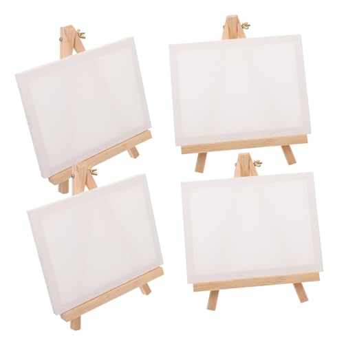 HOODANCOS 4 Sätze Mini - -staffelei Set Malen Kunst Staffelei Mini Anzeige Planke Bemalen Für Staffeleien Zum Ausstellen Stand Steht Klein Malset Segeltuch HOODANCOS 4 Sätze Mini - -staffelei Set Malen Kunst Staffelei Mini Anzeige Planke Bemalen Für Staffeleien Zum Ausstellen Stand Steht Klein Malset Segeltuch von HOODANCOS