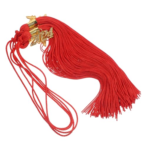 HOODANCOS 4 Stück Abschlussmütze Quaste Anhänger für Graduation Hat Zubehör Dekoration für Abschlussfeier und Fotomomente Langlebig HOODANCOS 4 Stück Abschlussmütze Quaste Anhänger für Graduation Hat Zubehör Dekoration für Abschlussfeier und Fotomomente Langlebig von HOODANCOS