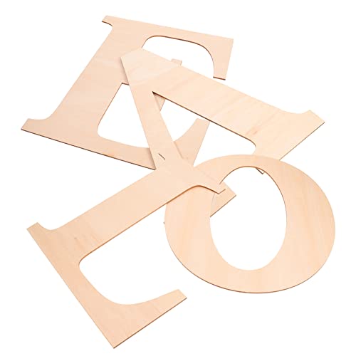 HOODANCOS 4 Stück Holzbuchstaben Diy Dekoration Love Unvollendete Holzbuchstaben für Bastelprojekte für Partys und Persönliche Gestaltung HOODANCOS 4 Stück Holzbuchstaben Diy Dekoration Love Unvollendete Holzbuchstaben für Bastelprojekte für Partys und Persönliche Gestaltung von HOODANCOS