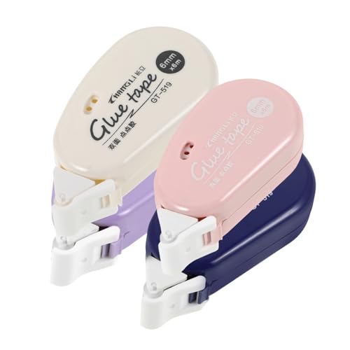 HOODANCOS 4 Stück Klebepunkte doppelseitiges klebeband transparentes klebeband Punktwalze klebrig Klebebandrolle dauerhaft Klebeband für Scrapbooking Scrapbook-Klebstoffe das Haustier von HOODANCOS