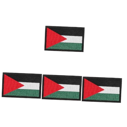 HOODANCOS 4 Stück Palästinensische Armbinde palästina armband Palästina-Armband Patches nähen Aufnäher für Armbänder Land bestickt Palästina-Abzeichen-Accessoire Palästina-Flagge Polyester HOODANCOS 4 Stück Palästinensische Armbinde palästina armband Palästina-Armband Patches nähen Aufnäher für Armbänder Land bestickt Palästina-Abzeichen-Accessoire Palästina-Flagge Polyester von HOODANCOS