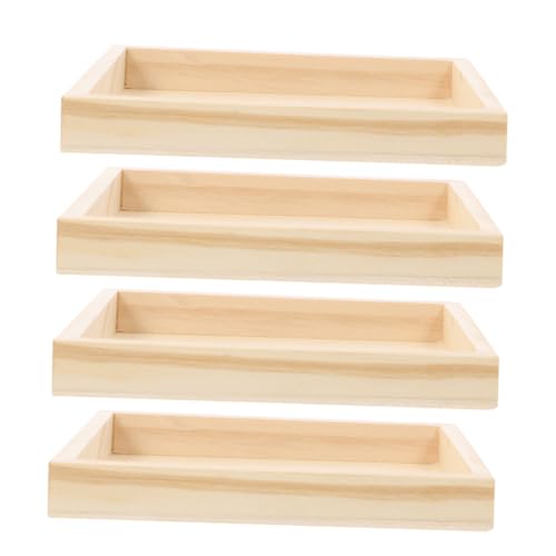 HOODANCOS 4 Stück Sechsseitige Malschale Tablett Abteil Würfel blockiert Ablagefächer Puzzle-Sortierfächer groß aus Holzklötzen Kleinigkeiten Halter Beige HOODANCOS 4 Stück Sechsseitige Malschale Tablett Abteil Würfel blockiert Ablagefächer Puzzle-Sortierfächer groß aus Holzklötzen Kleinigkeiten Halter Beige von HOODANCOS