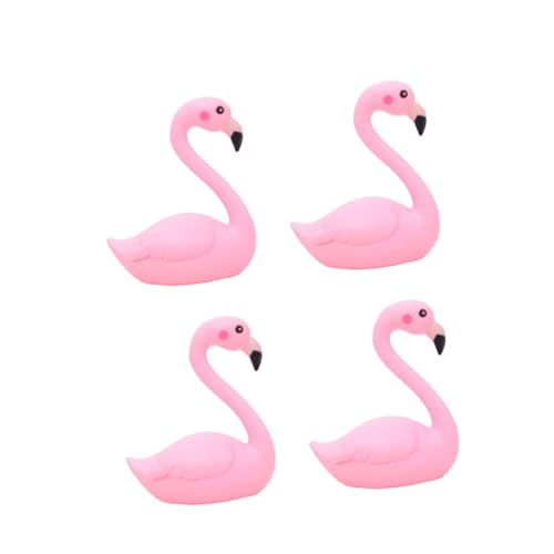HOODANCOS 4 Stück Teiliges Flamingo Kunststoff Figuren Cake Decor und Auto Ornament Kreative Tisch Regalverzierung Flamingo Motiv für Geburtstag und Zimmer HOODANCOS 4 Stück Teiliges Flamingo Kunststoff Figuren Cake Decor und Auto Ornament Kreative Tisch Regalverzierung Flamingo Motiv für Geburtstag und Zimmer von HOODANCOS
