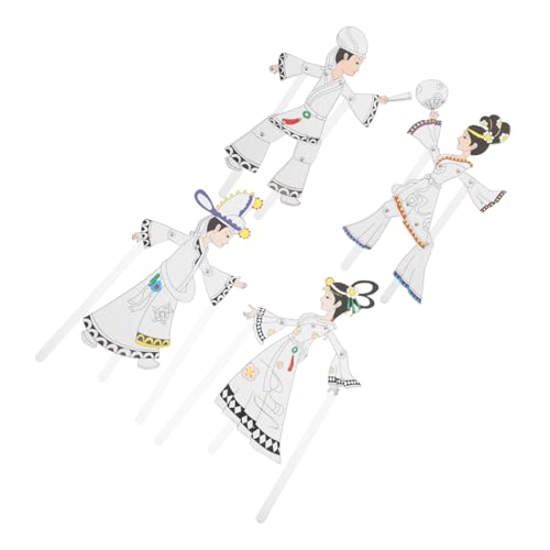 HOODANCOS 4-teiliges Schattenpuppen-Set: Chinesisches Schattenpuppen-DIY-Set – Traditionelle Handgefertigte Charakterfiguren Für Partydekoration Und Kulturelle Feiern HOODANCOS 4-teiliges Schattenpuppen-Set: Chinesisches Schattenpuppen-DIY-Set – Traditionelle Handgefertigte Charakterfiguren Für Partydekoration Und Kulturelle Feiern von HOODANCOS