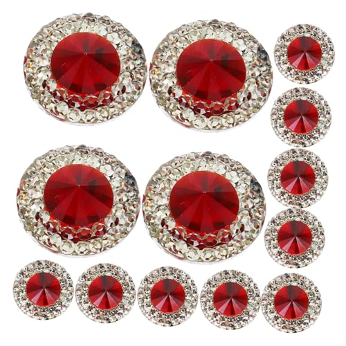 HOODANCOS 40 Stück Diy Funktionsfähiges mit Glitzernden Roten Schmucksteinen Flachrückige Kristallverzierungen für Bastelarbeiten Schmuckherstellung und Nagelkunst HOODANCOS 40 Stück Diy Funktionsfähiges mit Glitzernden Roten Schmucksteinen Flachrückige Kristallverzierungen für Bastelarbeiten Schmuckherstellung und Nagelkunst von HOODANCOS