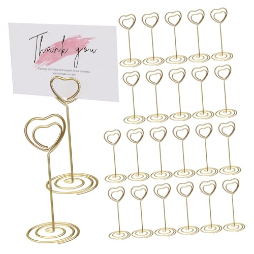 HOODANCOS 40 Stück Esstisch-Nummernhalter mehrere Kartenhalter für Hochzeitstischdekoration groß Gänseblümchen büro tischnummernhalter Bild steht für Tisch Tischnummer steht Metall Golden HOODANCOS 40 Stück Esstisch-Nummernhalter mehrere Kartenhalter für Hochzeitstischdekoration groß Gänseblümchen büro tischnummernhalter Bild steht für Tisch Tischnummer steht Metall Golden von HOODANCOS