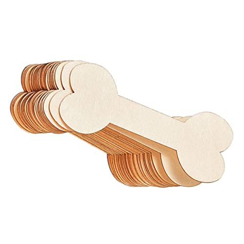 HOODANCOS 40 Stück Holz Hundeknochen Ausschnitte Unfertige Holzscheiben für Diy Tags und Dekoration für Schule und Heimwerkerprojekte HOODANCOS 40 Stück Holz Hundeknochen Ausschnitte Unfertige Holzscheiben für Diy Tags und Dekoration für Schule und Heimwerkerprojekte von HOODANCOS