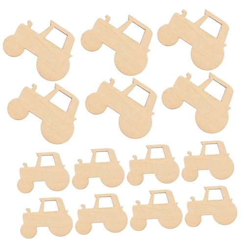 HOODANCOS 40 Stück Holztraktor DIY Graffiti-Zubehör Holzausschnitte Blanko-Scheiben zum Basteln aus Holz DIY Handwerk hängende Dekore Holzspäne zum Malen Partyhandwerk Beige HOODANCOS 40 Stück Holztraktor DIY Graffiti-Zubehör Holzausschnitte Blanko-Scheiben zum Basteln aus Holz DIY Handwerk hängende Dekore Holzspäne zum Malen Partyhandwerk Beige von HOODANCOS