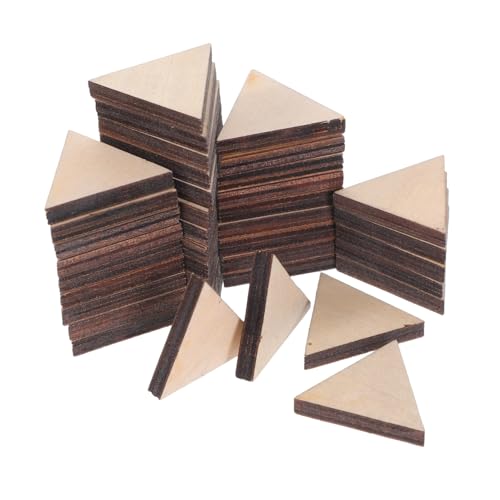 HOODANCOS 40 Stück Teiliges Unvollendete Holzmosaikfliesen Kleine Dreieck-holzstücke aus Langlebigem Holz für DIY Bastelprojekte Elegante Geometrische Holzformen für Wohn Büroräume HOODANCOS 40 Stück Teiliges Unvollendete Holzmosaikfliesen Kleine Dreieck-holzstücke aus Langlebigem Holz für DIY Bastelprojekte Elegante Geometrische Holzformen für Wohn Büroräume von HOODANCOS