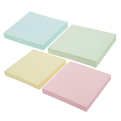 HOODANCOS 400 Stück Bunte Haftnotizen klebrig Selbstklebende Notizen Sammelalbum mit Linien groß Notizaufkleber Beachten Sie Pads Aufkleber beachten Memo -Pads Papier HOODANCOS 400 Stück Bunte Haftnotizen klebrig Selbstklebende Notizen Sammelalbum mit Linien groß Notizaufkleber Beachten Sie Pads Aufkleber beachten Memo -Pads Papier von HOODANCOS