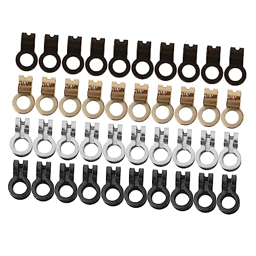 HOODANCOS 40Stücke DIY Schmuckschnur Endclips Kordelverbinder für Handtaschen Verschlüsse für Schmuckherstellung Antikbronze Selbermachen HOODANCOS 40Stücke DIY Schmuckschnur Endclips Kordelverbinder für Handtaschen Verschlüsse für Schmuckherstellung Antikbronze Selbermachen von HOODANCOS