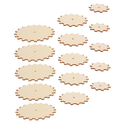 HOODANCOS 45 Stück Holzzahnräder Holzrohlinge Holzscheiben Holzmaschinenzahnräder Unbehandelte Holzkreise Runde Holzembryos Holzzahnräder Holzzahnradmechanismus DIY HOODANCOS 45 Stück Holzzahnräder Holzrohlinge Holzscheiben Holzmaschinenzahnräder Unbehandelte Holzkreise Runde Holzembryos Holzzahnräder Holzzahnradmechanismus DIY von HOODANCOS