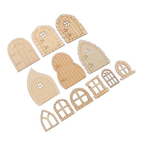 HOODANCOS 48 Stück DIY Fee Gartentür Chips Feengarten DIY Feentür Abdeckung Feentüren für Baum unbemalte Feentüren Fee Gartentür Holzscheiben unvollendetes Holzhandwerk Holzhandwerksscheiben HOODANCOS 48 Stück DIY Fee Gartentür Chips Feengarten DIY Feentür Abdeckung Feentüren für Baum unbemalte Feentüren Fee Gartentür Holzscheiben unvollendetes Holzhandwerk Holzhandwerksscheiben von HOODANCOS