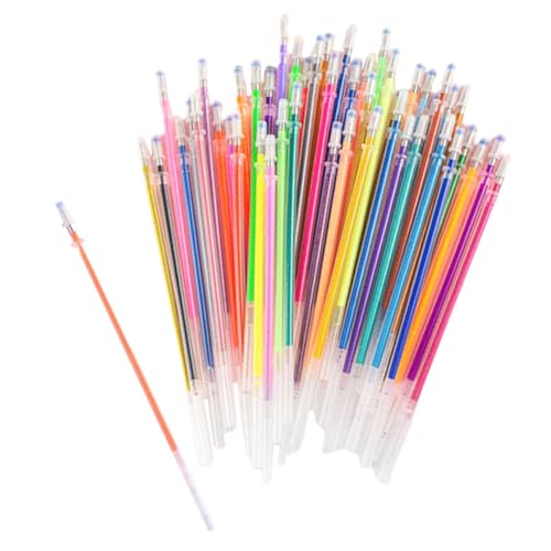 HOODANCOS 48Stücke Glitzernde Schreibstiftminen Glatte Tintenstift Nachfüllungen für Bürobedarf Bunte Nachfüllminen Pastell und Metallic für Kugelschreiber Geeignet HOODANCOS 48Stücke Glitzernde Schreibstiftminen Glatte Tintenstift Nachfüllungen für Bürobedarf Bunte Nachfüllminen Pastell und Metallic für Kugelschreiber Geeignet von HOODANCOS
