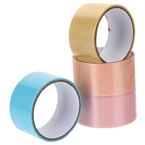 HOODANCOS 4Rollen DIY Klebebänder Farbige Dekorative Sticky Ball Tapes Hochwertigem Sicherem Material für Bastelprojekte und Spiele HOODANCOS 4Rollen DIY Klebebänder Farbige Dekorative Sticky Ball Tapes Hochwertigem Sicherem Material für Bastelprojekte und Spiele von HOODANCOS